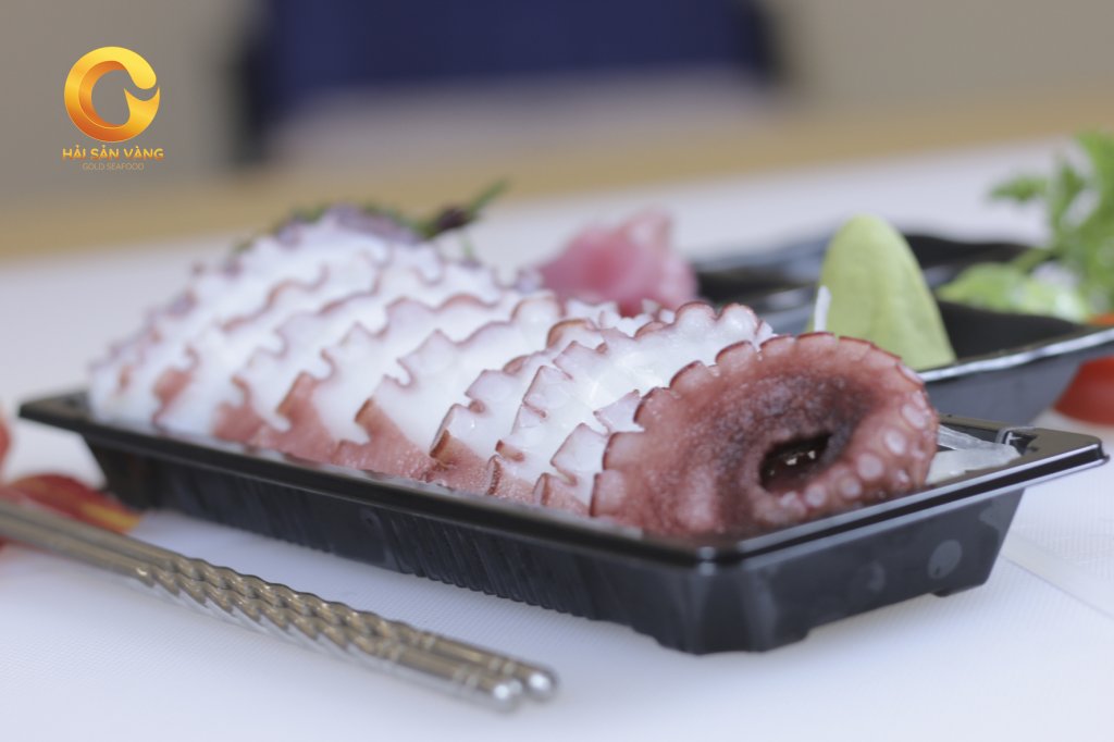 Bạch tuộc Nhật sashimi