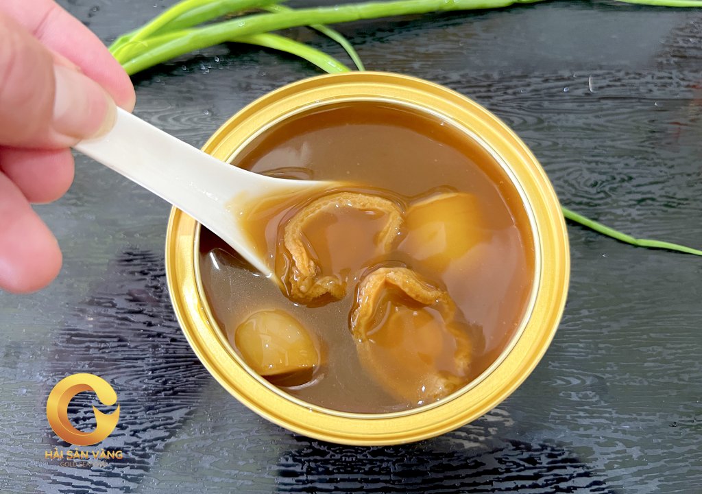Soup chén bào ngư sốt hàu đỏ