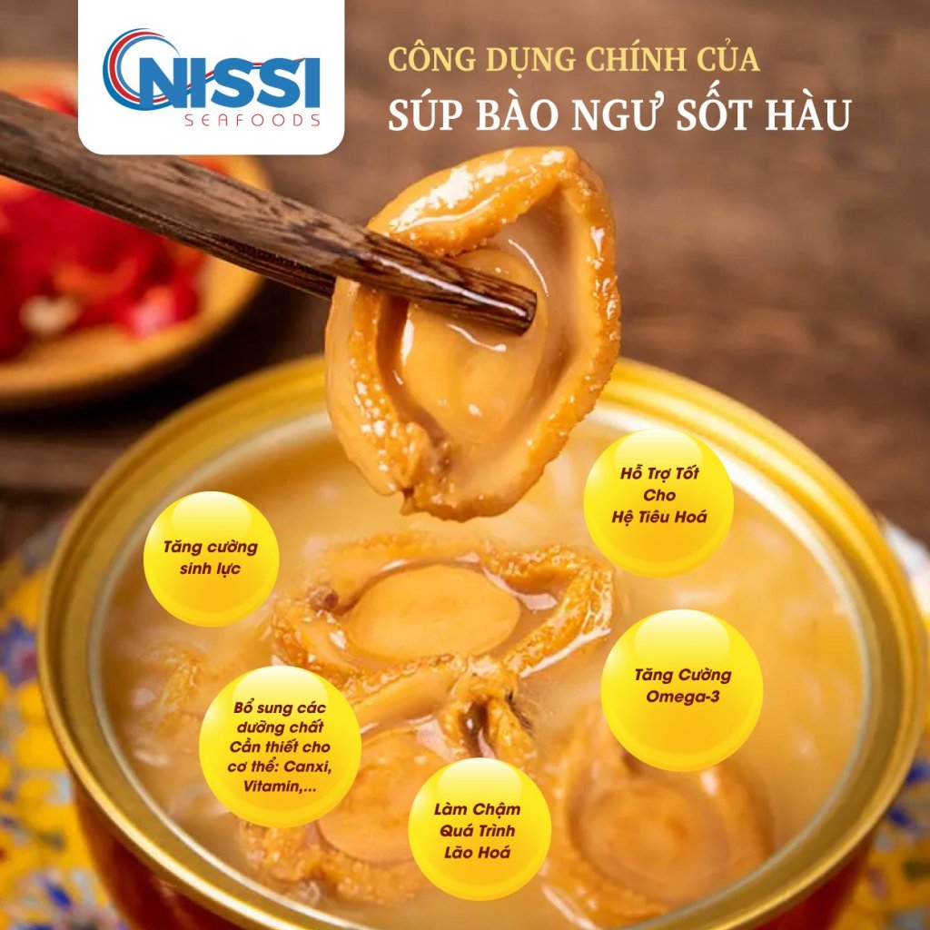 Súp bào ngư sốt hàu