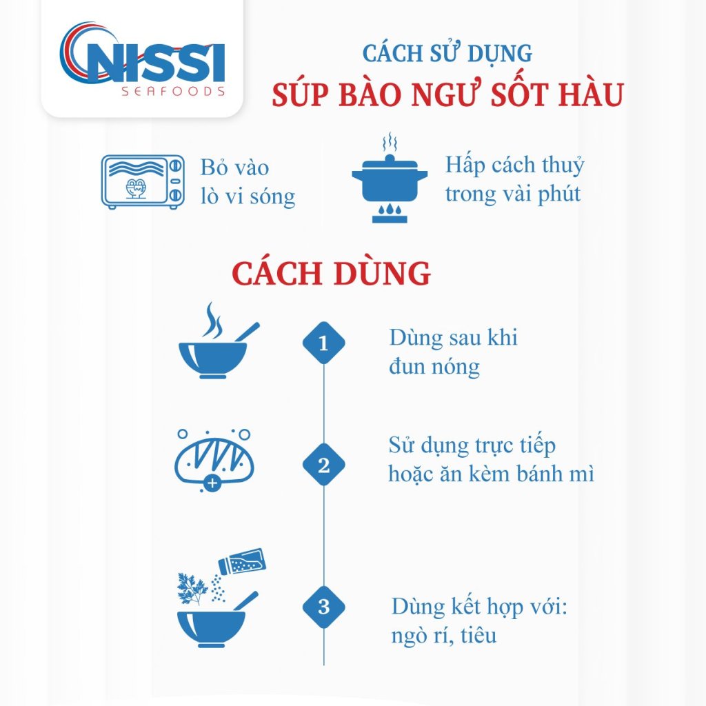 Súp bào ngư sốt hàu