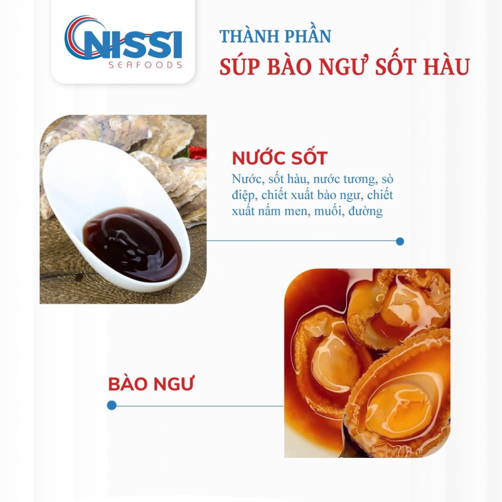Súp bào ngư sốt hàu