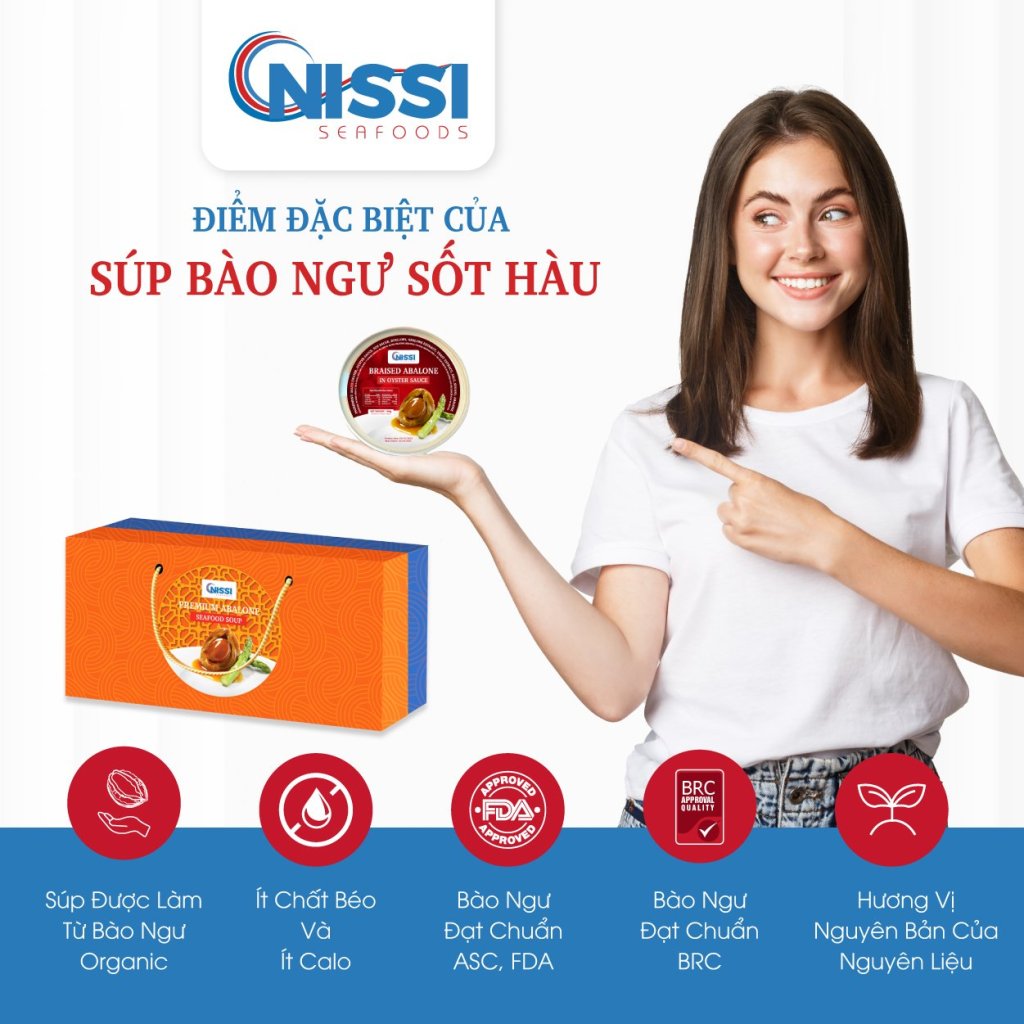 Súp bào ngư sốt hàu