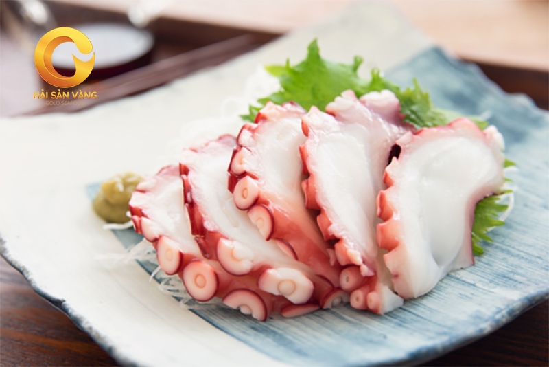 Chân bạch tuộc Nhật Sashimi
