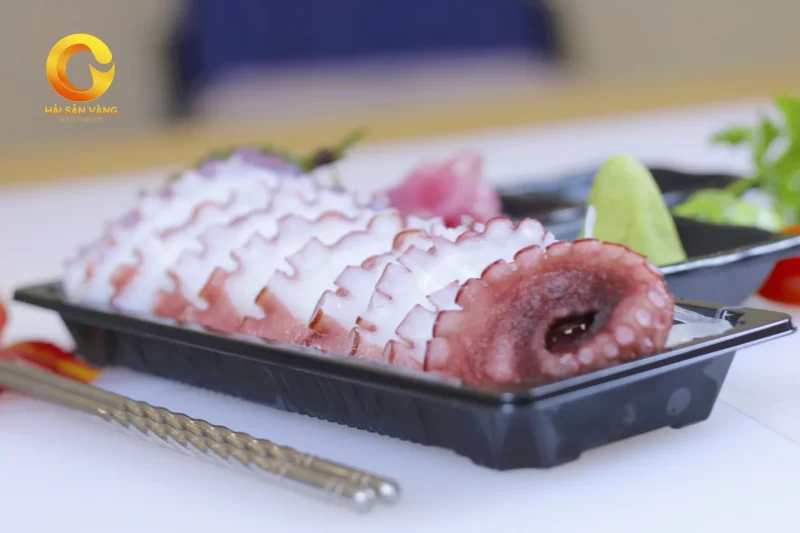 Chân Bạch Tuộc Sashimi