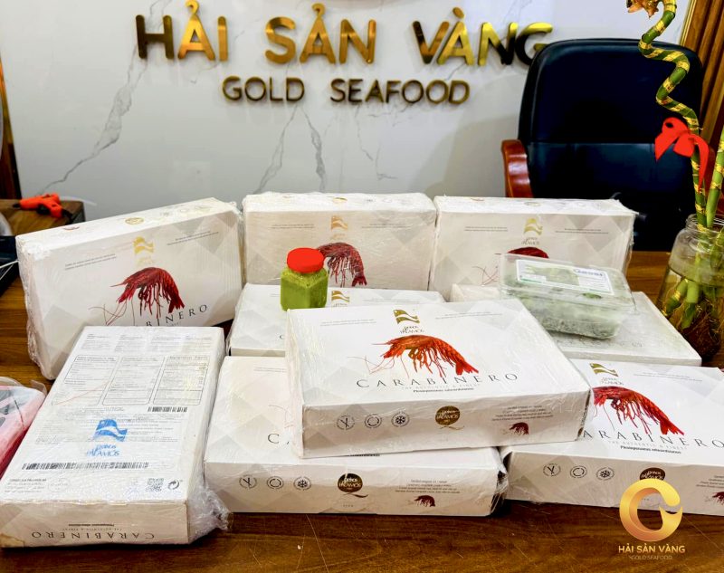 Tôm Đỏ Carabineros Tôm Đỏ Carabineros